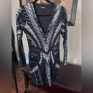 Sparkly dress from Express. Size small. Worn 3 times.